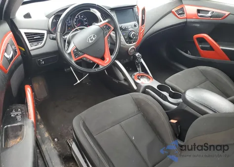 2017 Hyundai Veloster from USA, damaged, VIN KMHTC6AD6HU305916